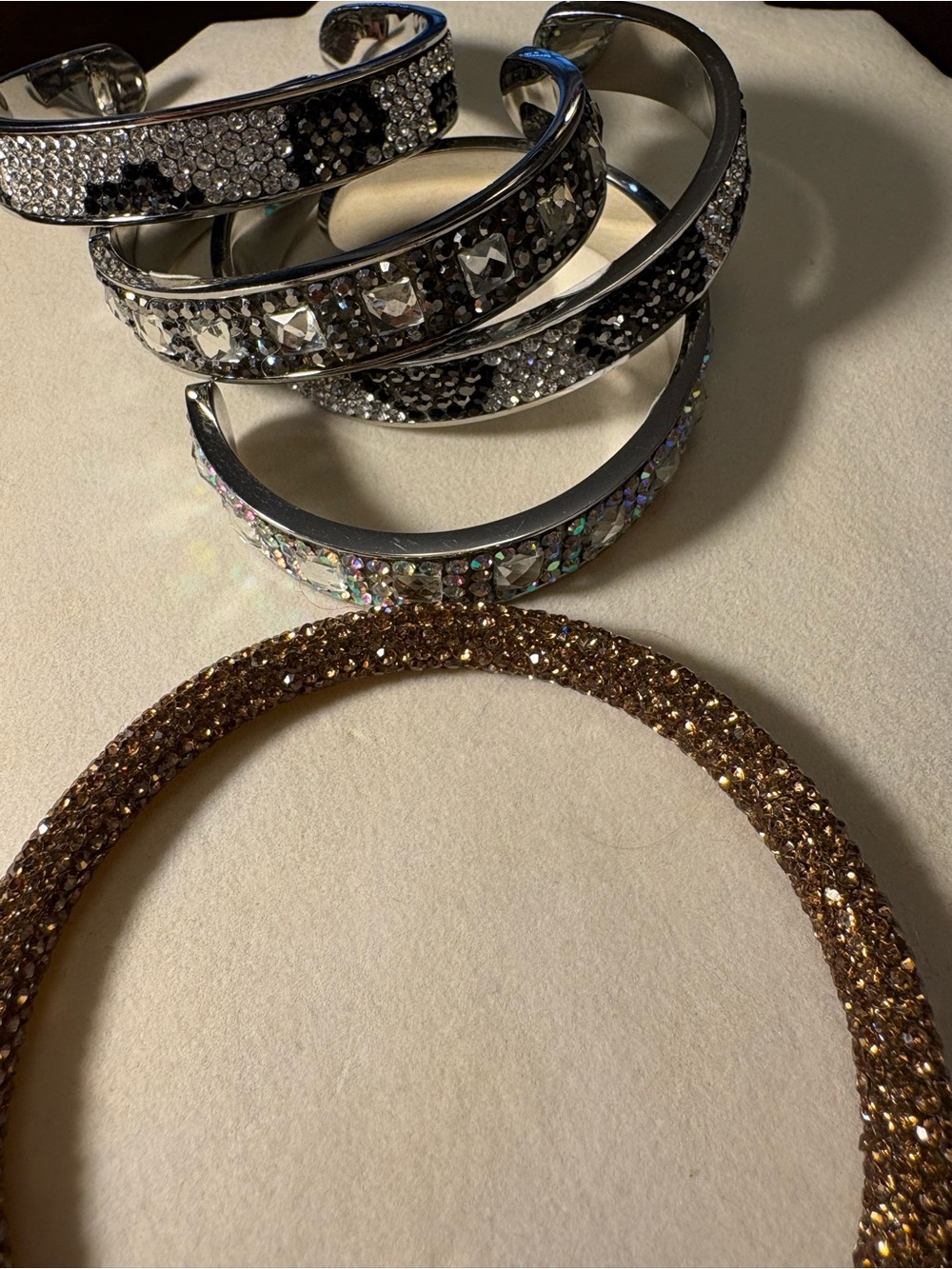 Rhinestone Bracelet Bundle